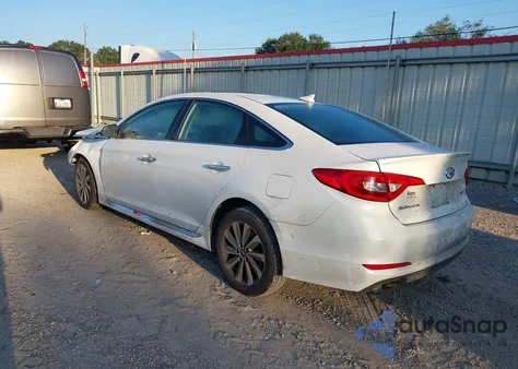 2017 Hyundai Sonata Sport from USA, damaged, VIN 5NPE34AF2HH582219